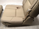 2007 - 2014 Chevy Tahoe GMC Yukon 3rd Row Seat, Tan Perforated Leather, #1580 | Picture # 28 | OEM Seats