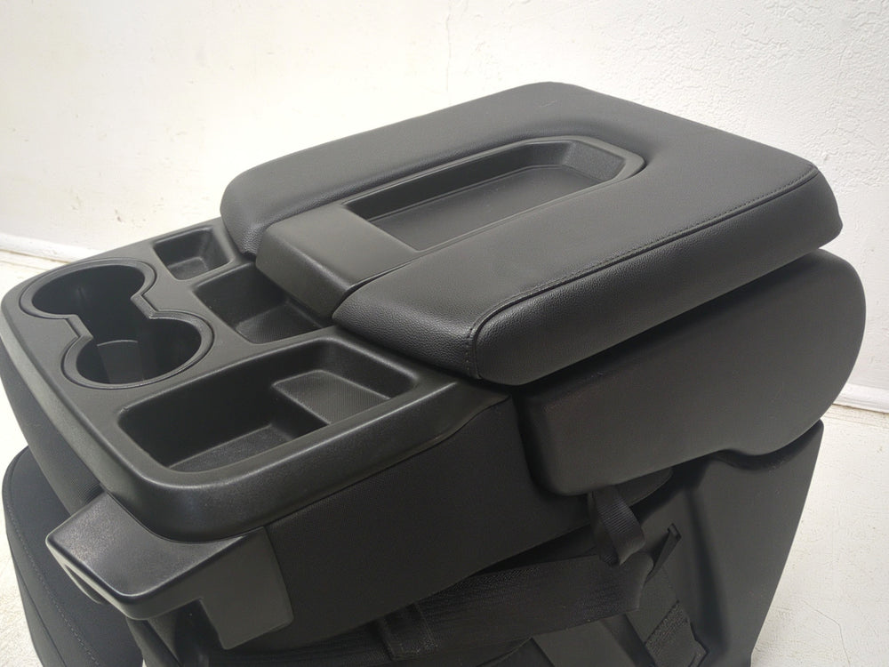 2019 - 2024 Chevy Silverado Jump Seat, Black Cloth, w/ Upper Storage #1045 | Picture # 15 | OEM Seats