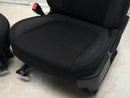 2019 - 2024 GMC Sierra Chevy Silverado Front Seats, Black Cloth, Manual #1837 | Picture # 24 | OEM Seats