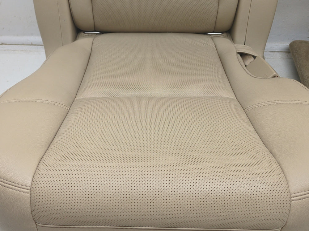 2007 - 2014 Chevy Suburban Yukon XL Rear Bucket Seats, Tan Leather, #1826 | Picture # 8 | OEM Seats
