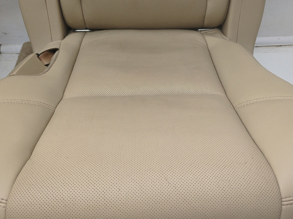 2007 - 2014 Chevy Suburban Yukon XL Rear Bucket Seats, Tan Leather, #1826 | Picture # 9 | OEM Seats