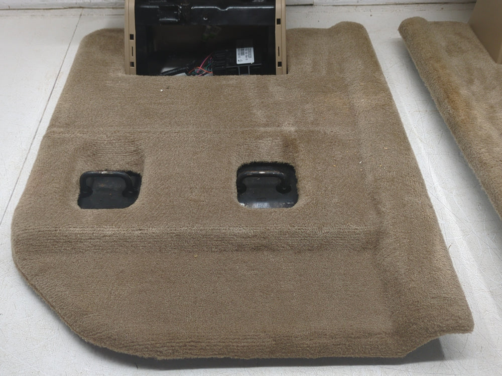 2007 - 2014 Chevy Suburban Yukon XL Rear Bucket Seats, Tan Leather, #1826 | Picture # 16 | OEM Seats