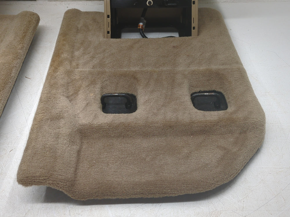 2007 - 2014 Chevy Suburban Yukon XL Rear Bucket Seats, Tan Leather, #1826 | Picture # 17 | OEM Seats