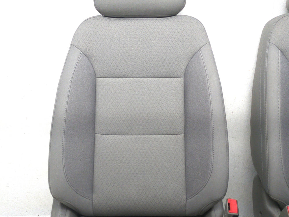 2019 - 2024 GMC Sierra Chevy Silverado Front Seats, Gideon Cloth, Powered #1815 | Picture # 5 | OEM Seats