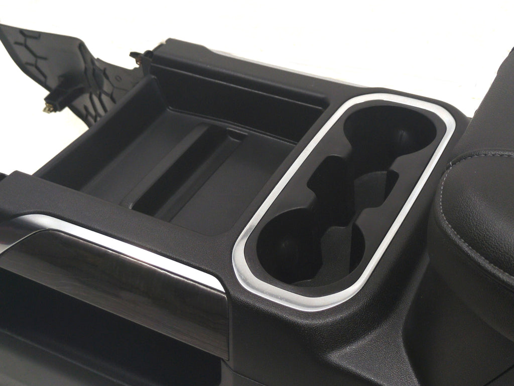 2019 - 2024 Chevy Silverado Center Console, w/ Rear Seat Heat, Wood ...