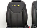2007 - 2018 Jeep Wrangler Seats, Heated Black Cloth Sahara Unlimited JK #1808 | Picture # 20 | OEM Seats