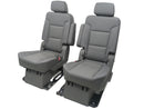 2015 - 2020 Chevy GMC Yukon XL Suburban 2nd Row Bucket Seats, Gray Leather #1761 | Picture # 25 | OEM Seats