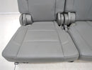 2015 - 2020 Chevy Tahoe Suburban 3rd Row Seat Gray Leather Manual Folding #1791 | Picture # 17 | OEM Seats
