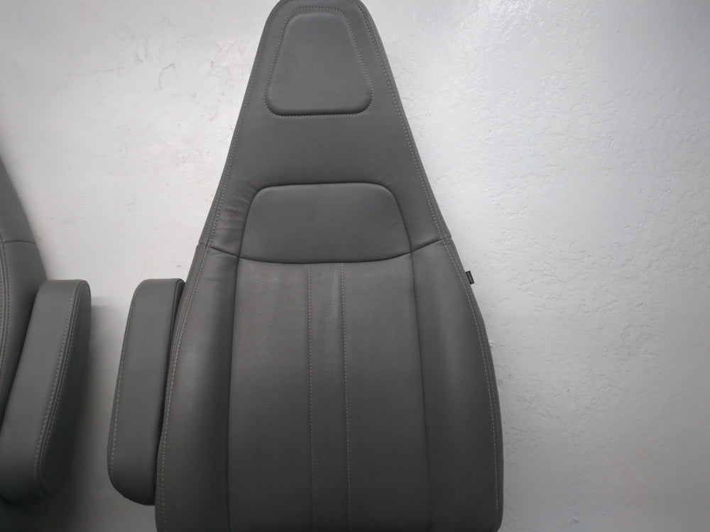 1997 - 2024 Chevy Express GMC Savana Van Seats, Gray Vinyl, Manual w/ SRS #1648 | Picture # 4 | OEM Seats
