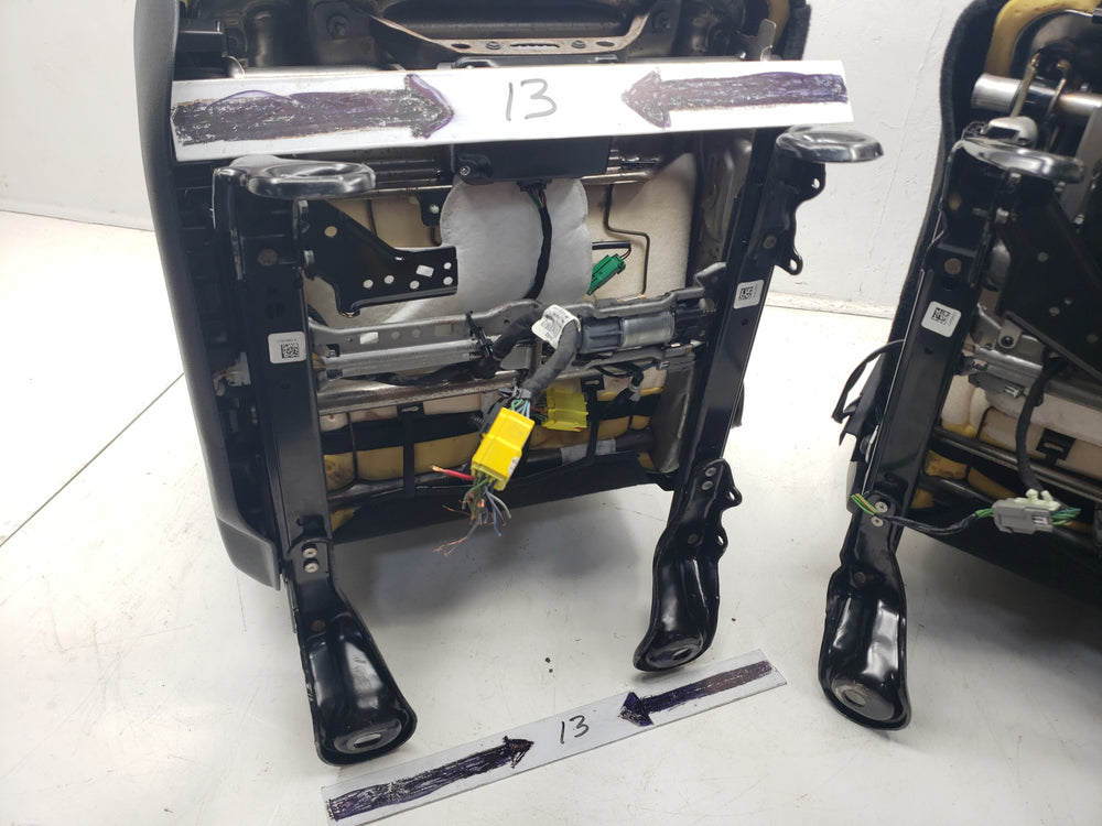 2009 - 2018 Dodge Ram Laramie Seats, Front, Cooled Black Leather, 4th Gen #1643 | Picture # 21 | OEM Seats