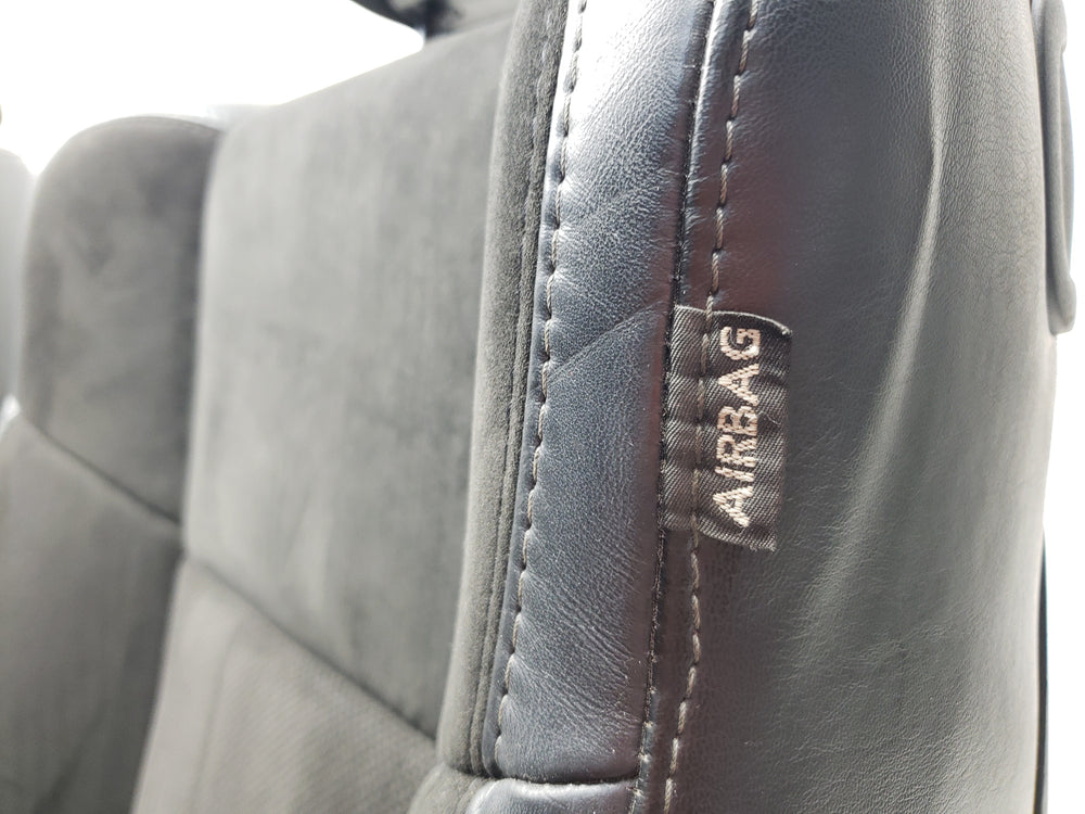 2008 - 2024 Dodge Challenger SRT Seats, Heated Cooled Black Suede Leather #1630 | Picture # 9 | OEM Seats