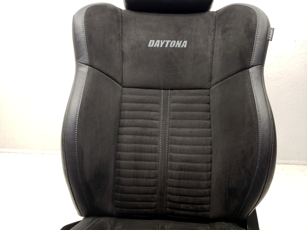 2011 - 2023 Dodge Charger Daytona Driver Seat, Leather Suede, Heat Cool #1052 | Picture # 4 | OEM Seats
