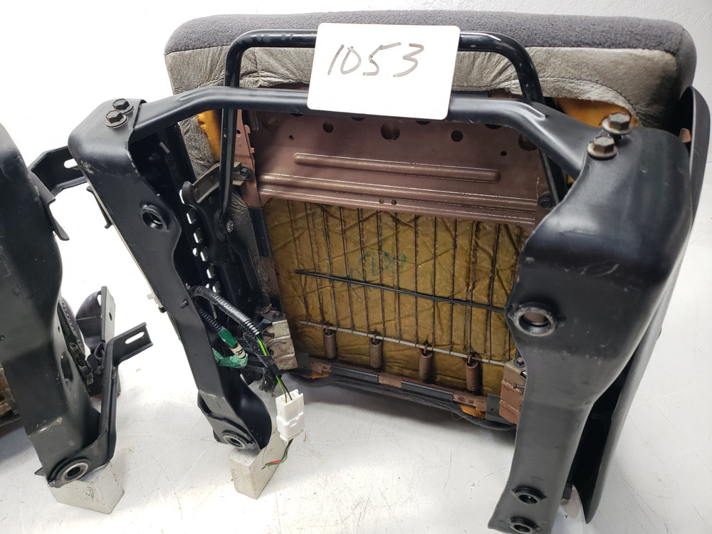 1994 - 2001 Dodge Ram Front Seats, Quad Cab w/ Seatbelts, Gray Cloth #1053 | Picture # 17 | OEM Seats