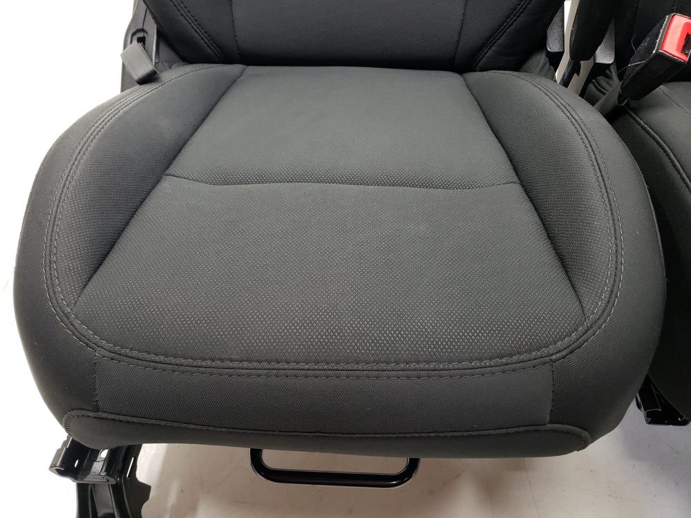 2019 - 2024 Jeep Wrangler JL Seats, 4 Door, Charcoal Black Cloth #1058 | Picture # 3 | OEM Seats