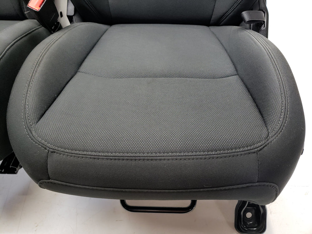 2019 - 2024 Jeep Wrangler JL Seats, 4 Door, Charcoal Black Cloth #1058 | Picture # 4 | OEM Seats