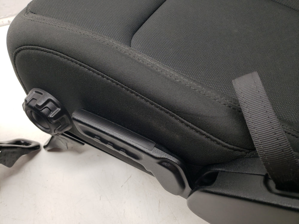 2019 - 2024 Jeep Wrangler JL Seats, 4 Door, Charcoal Black Cloth #1058 | Picture # 12 | OEM Seats