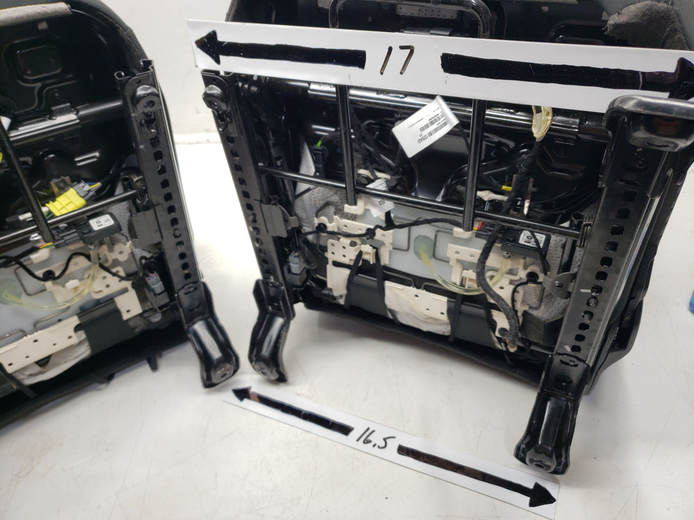 2019 - 2024 Jeep Wrangler JL Seats, 4 Door, Charcoal Black Cloth #1058 | Picture # 16 | OEM Seats