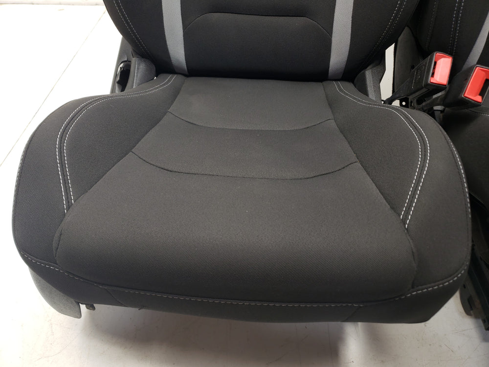 2016 - 2024 Chevy Camaro Front Seats, Black Cloth, 1LS Powered #1059 | Picture # 3 | OEM Seats