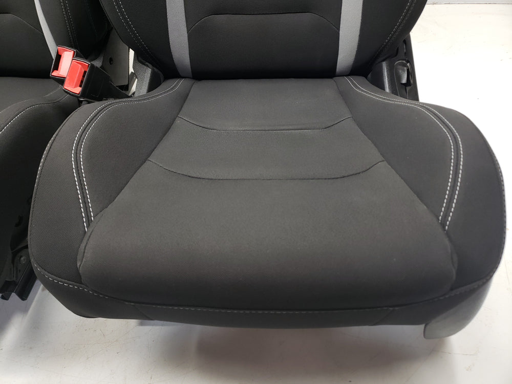 2016 - 2024 Chevy Camaro Front Seats, Black Cloth, 1LS Powered #1059 | Picture # 4 | OEM Seats