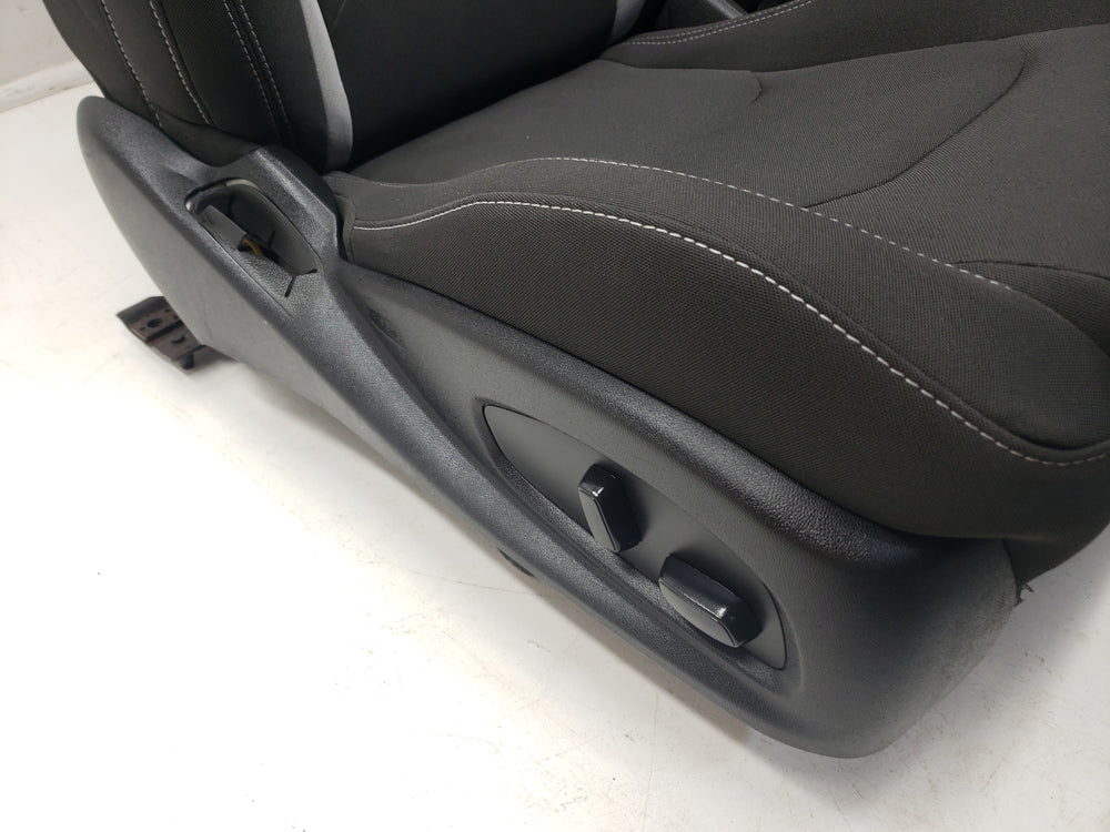 2016 - 2024 Chevy Camaro Front Seats, Black Cloth, 1LS Powered #1059 | Picture # 7 | OEM Seats