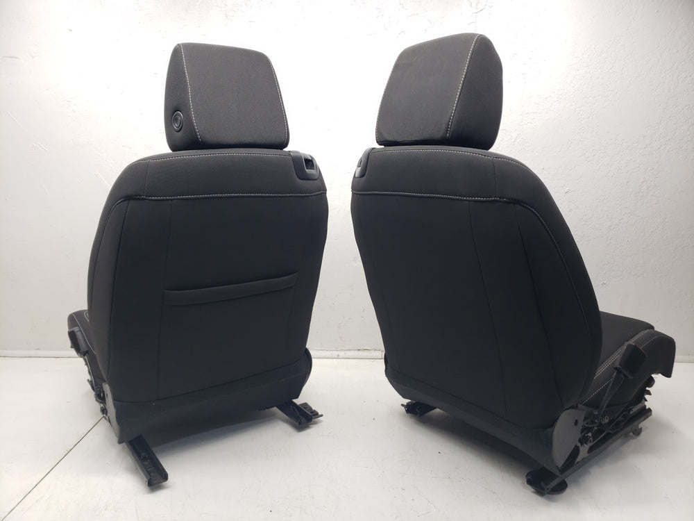 2016 - 2024 Chevy Camaro Front Seats, Black Cloth, 1LS Powered #1059 | Picture # 13 | OEM Seats