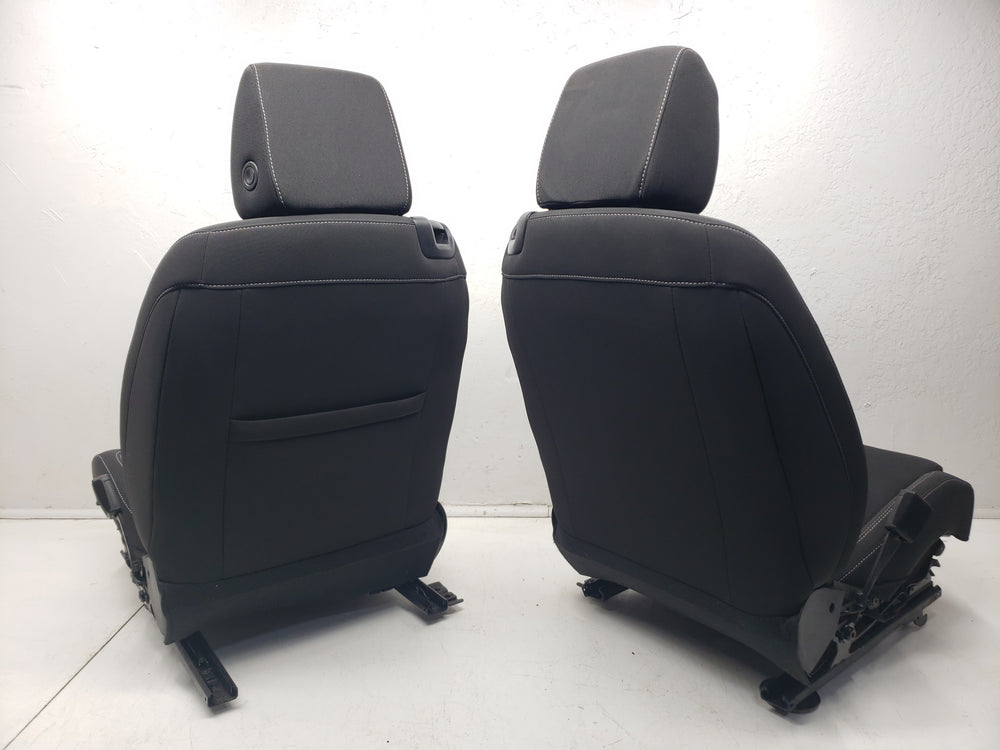 2016 - 2024 Chevy Camaro Front Seats, Black Cloth, 1LS Powered #1059 | Picture # 14 | OEM Seats