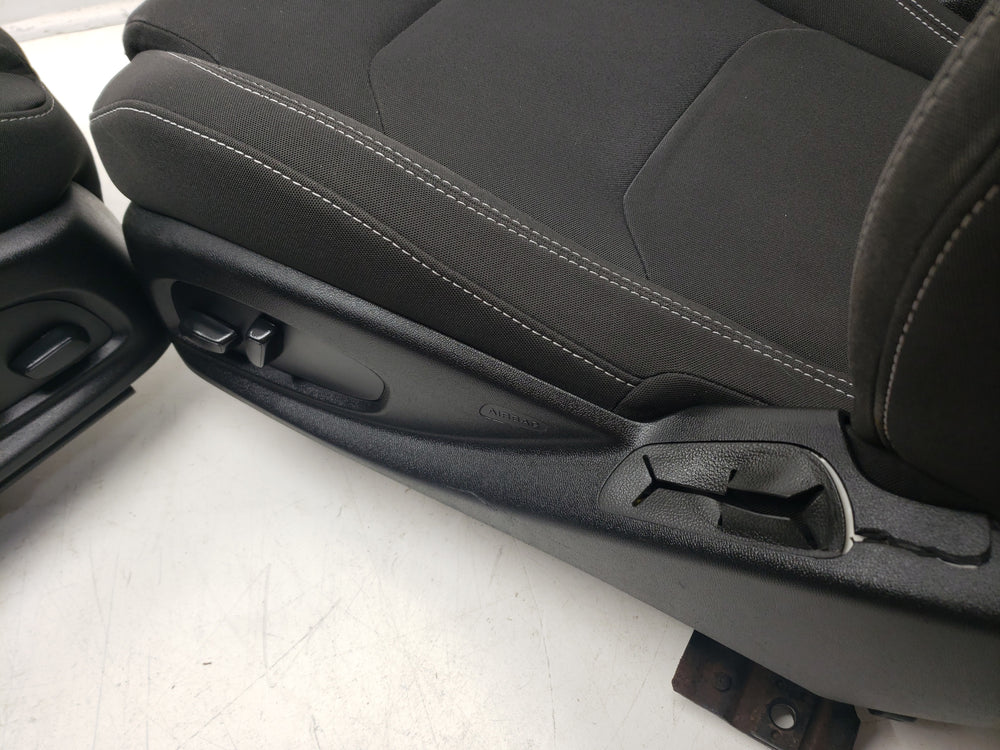 2016 - 2024 Chevy Camaro Front Seats, Black Cloth, 1LS Powered #1059 | Picture # 15 | OEM Seats