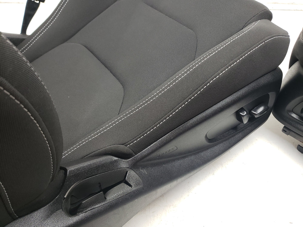 2016 - 2024 Chevy Camaro Front Seats, Black Cloth, 1LS Powered #1059 | Picture # 16 | OEM Seats