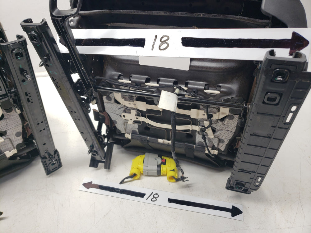 2019 - 2024 GMC Sierra Chevy Silverado Seats, Black Vinyl, Manual #1060 | Picture # 16 | OEM Seats