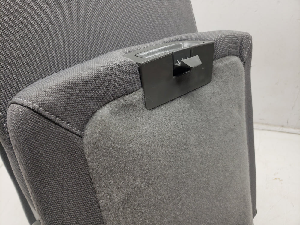 2014 - 2018 Chevy Silverado GMC Sierra Jump Seat, Gray Cloth w/ Storage #1061 | Picture # 4 | OEM Seats
