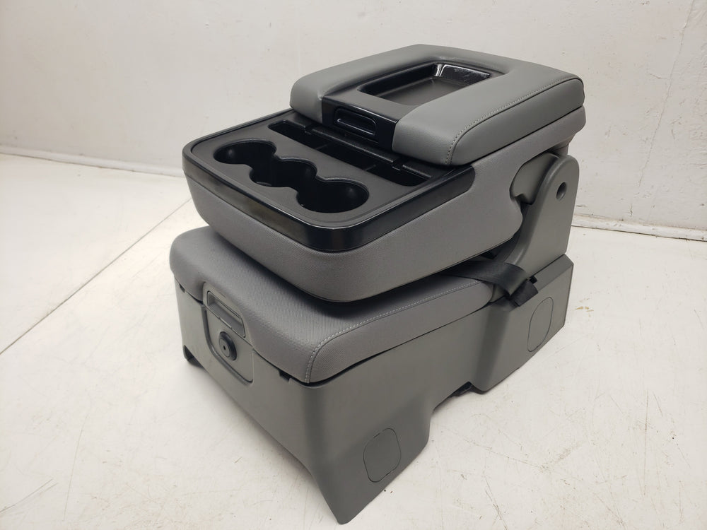 2014 - 2018 Chevy Silverado GMC Sierra Jump Seat, Gray Cloth w/ Storage #1061 | Picture # 17 | OEM Seats