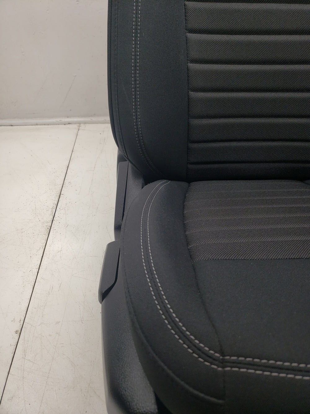 2019 - 2025 Ford Ranger Front Seats, Super Crew, Black Cloth XLT #1062 | Picture # 6 | OEM Seats