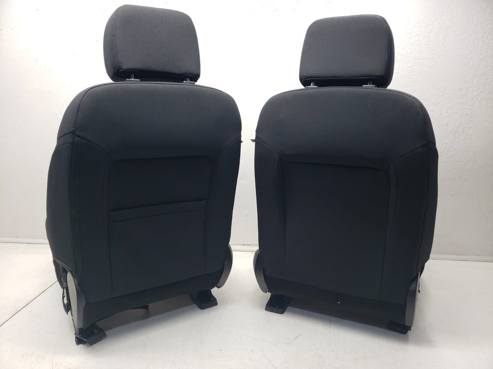 2019 - 2025 Ford Ranger Front Seats, Super Crew, Black Cloth XLT #1062 | Picture # 13 | OEM Seats