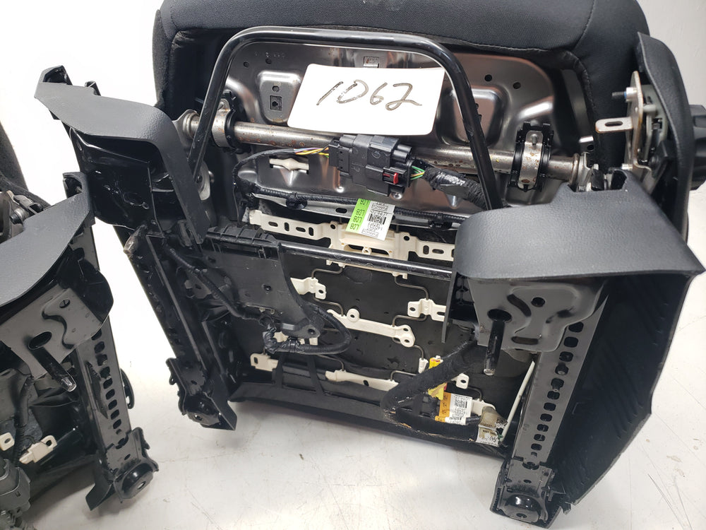2019 - 2025 Ford Ranger Front Seats, Super Crew, Black Cloth XLT #1062 | Picture # 17 | OEM Seats