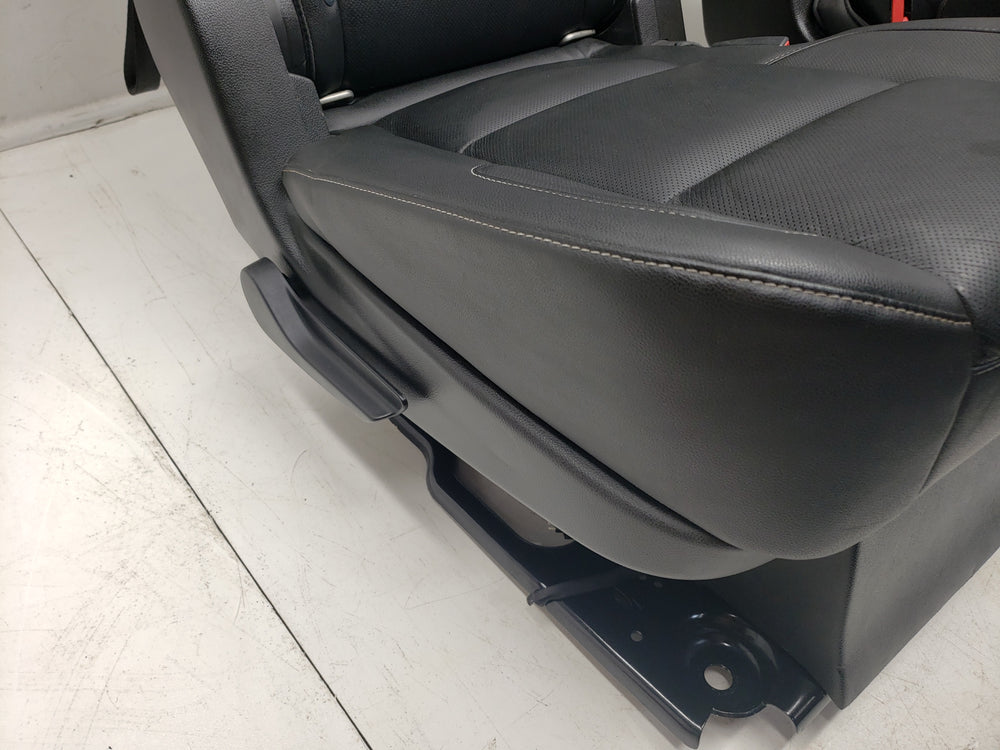 2015 - 2020 Chevy Tahoe GMC Yukon Second Row Bucket Seats, Black Leather #1063 | Picture # 6 | OEM Seats