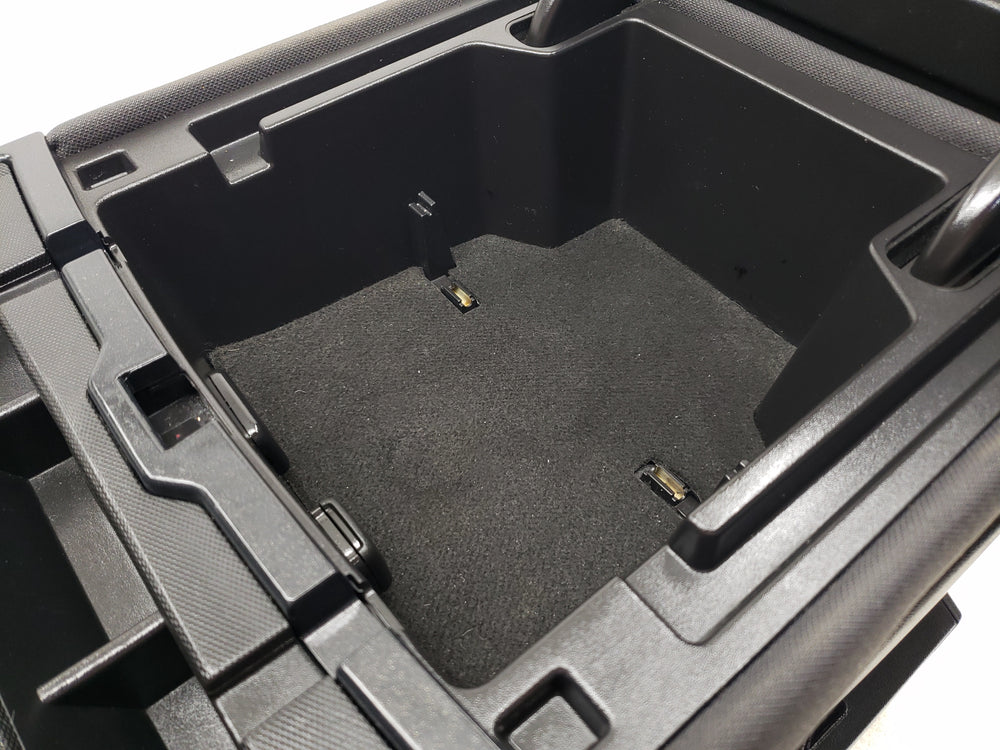 2014 - 2018 Chevy Silverado GMC Sierra Jump Seat, Black Cloth w/ Storage #1064 | Picture # 8 | OEM Seats