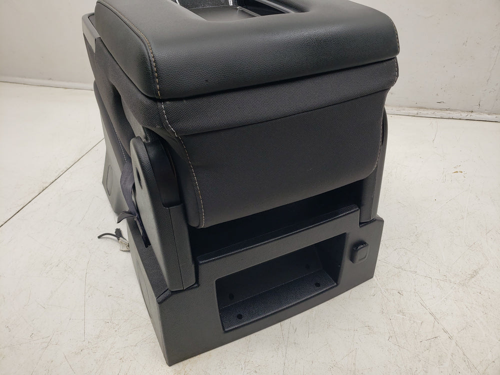 2014 - 2018 Chevy Silverado GMC Sierra Jump Seat, Black Cloth w/ Storage #1064 | Picture # 12 | OEM Seats