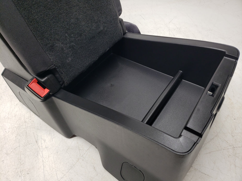 2014 - 2018 Chevy Silverado GMC Sierra Jump Seat, Black Cloth w/ Storage #1064 | Picture # 17 | OEM Seats