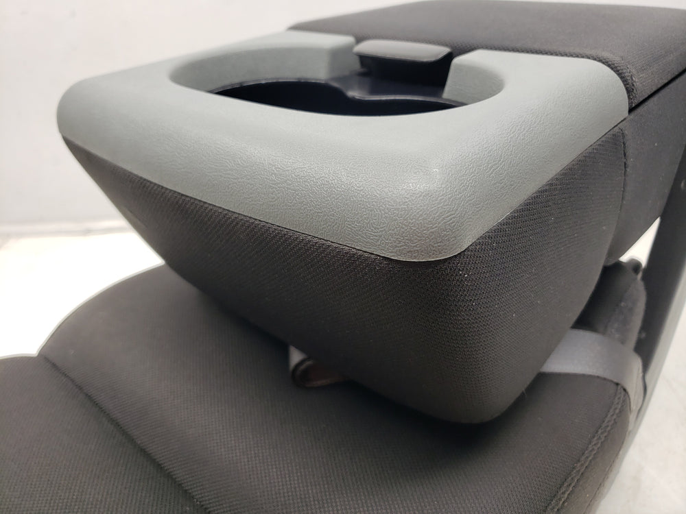2004 - 2008 Ford F150 Jump Seat Console, OEM Black Cloth #1073 | Picture # 4 | OEM Seats