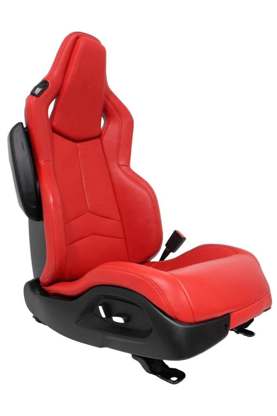 C8 Corvette Seats GT1, 2020-2025 Chevy Red Leather, Powered Heated #901 | Picture # 21 | OEM Seats