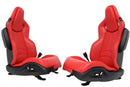 C8 Corvette Seats GT1, 2020-2025 Chevy Red Leather, Powered Heated #901 | Picture # 25 | OEM Seats