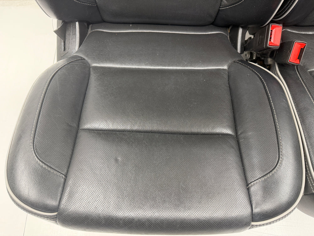 Chevy Silverado High Country Seats, 2014-2019 OEM Black Leather #3022 | Picture # 3 | OEM Seats