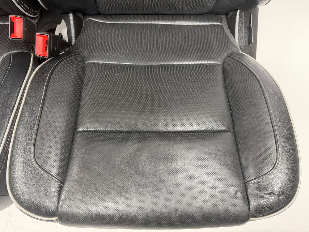 Chevy Silverado High Country Seats, 2014-2019 OEM Black Leather #3022 | Picture # 4 | OEM Seats