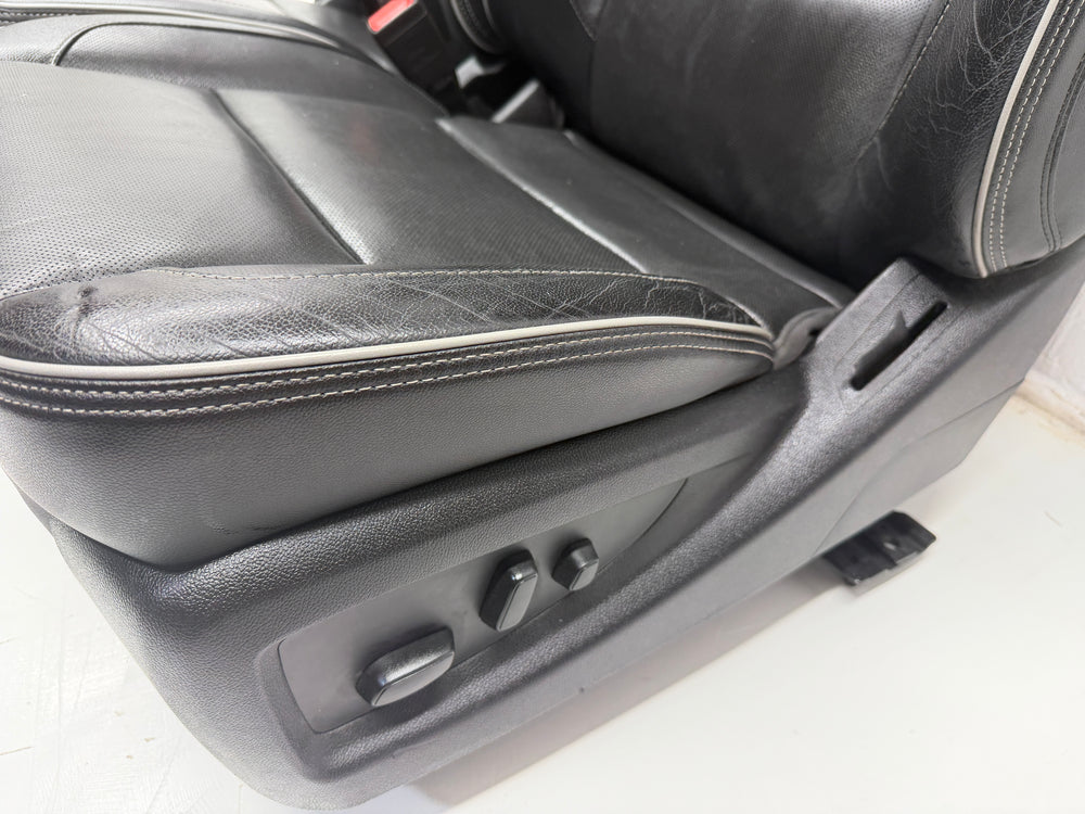 Chevy Silverado High Country Seats, 2014-2019 OEM Black Leather #3022 | Picture # 8 | OEM Seats