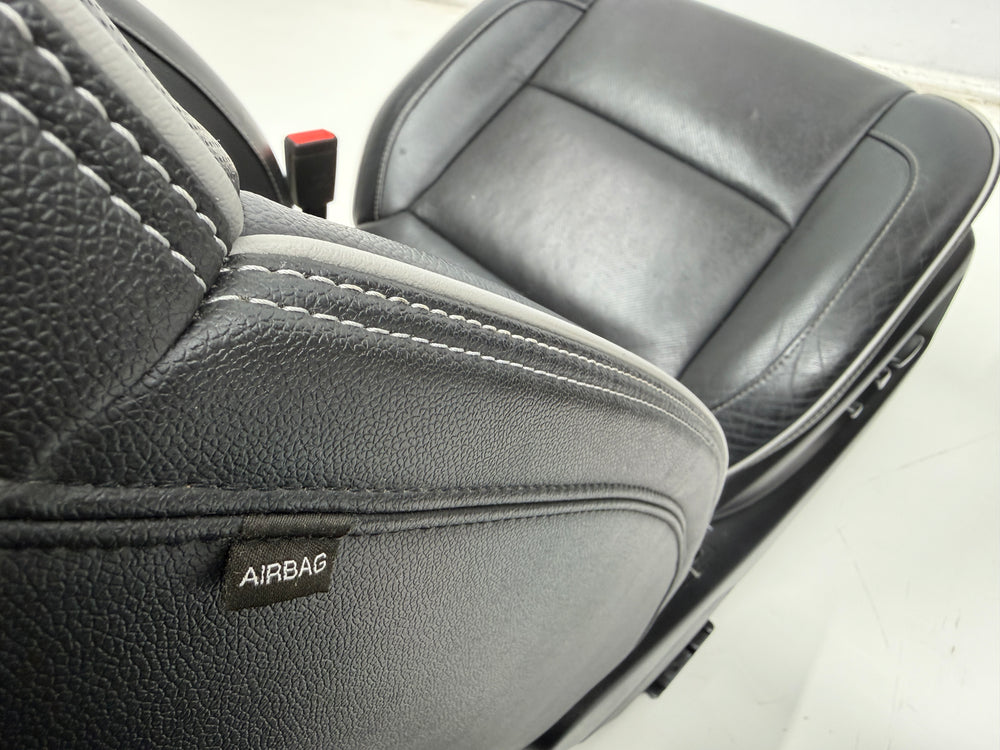 Chevy Silverado High Country Seats, 2014-2019 OEM Black Leather #3022 | Picture # 11 | OEM Seats