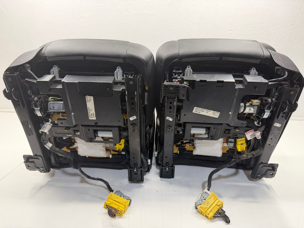 Chevy Silverado High Country Seats, 2014-2019 OEM Black Leather #3022 | Picture # 12 | OEM Seats