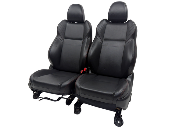 Subaru WRX Seats 2016-2021, Black Leather Powered.