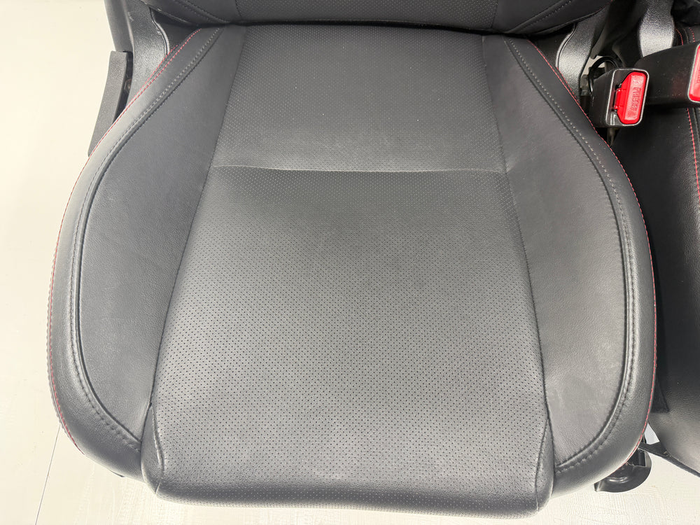 Subaru WRX Seats 2016-2021, Black Leather Powered #3023 | Picture # 4 | OEM Seats