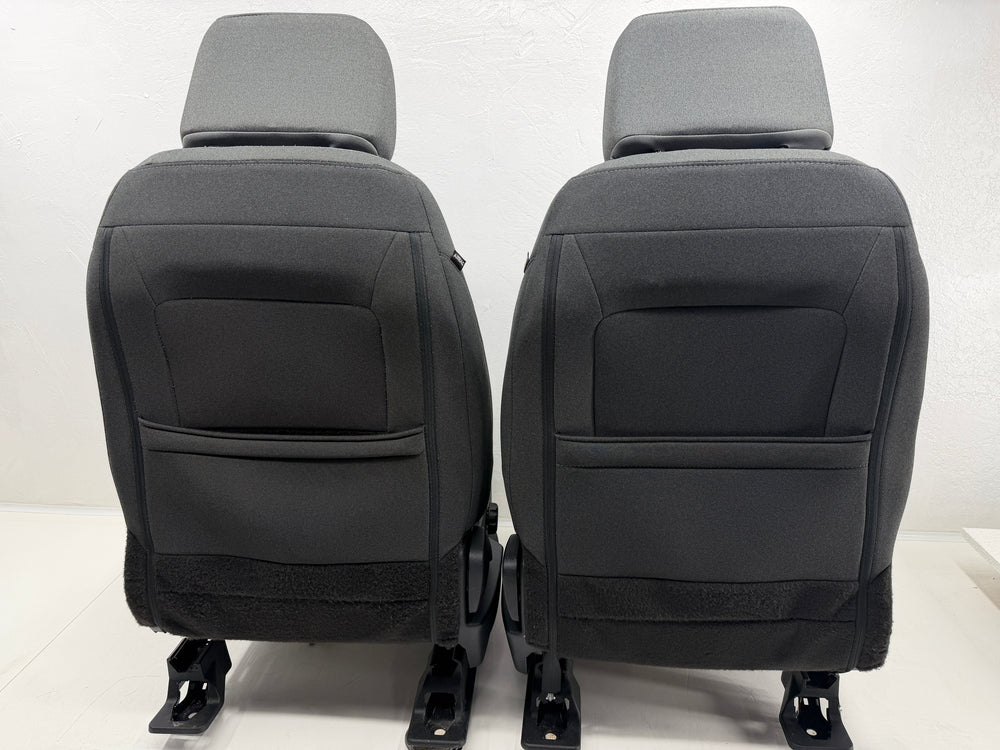 Ford F150 Seats 2015-2025, Super Duty F250 F350 Seats, Gray Cloth #3024 | Picture # 12 | OEM Seats
