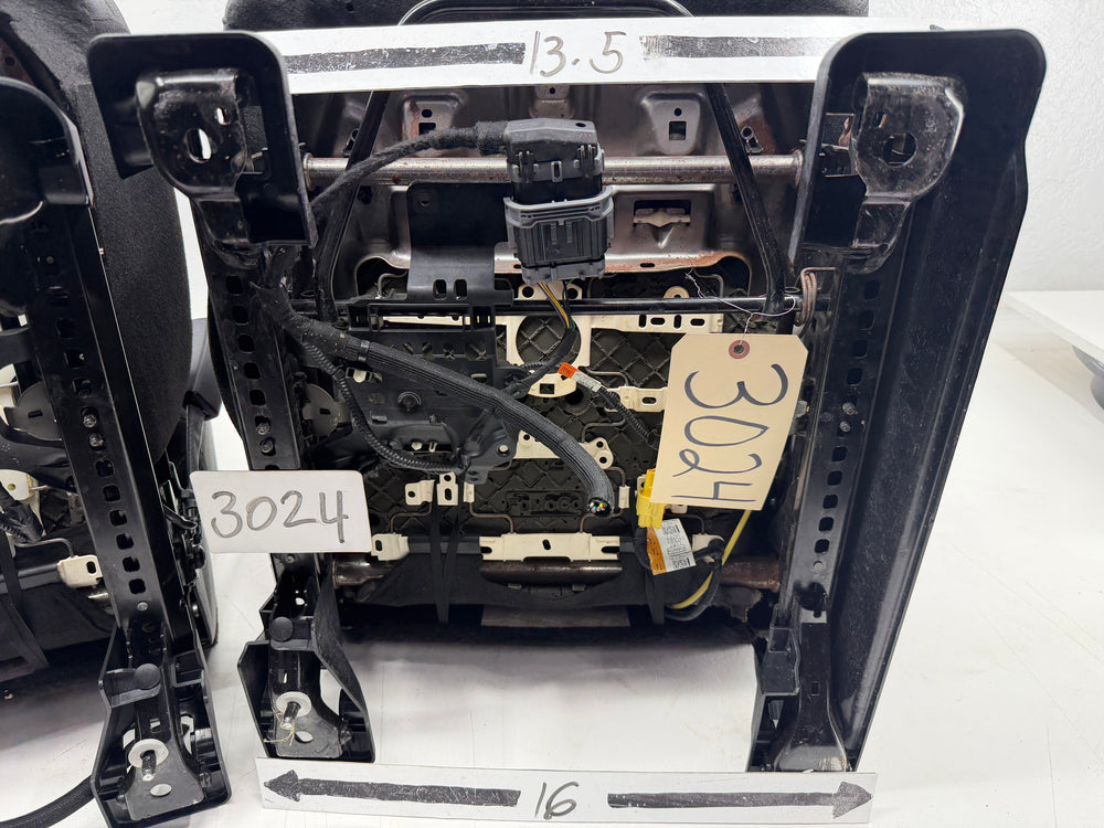 Ford F150 Seats 2015-2025, Super Duty F250 F350 Seats, Gray Cloth #3024 | Picture # 15 | OEM Seats